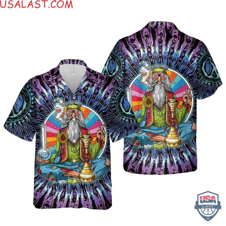 Hippie Hawaiian Shirt For Men Women