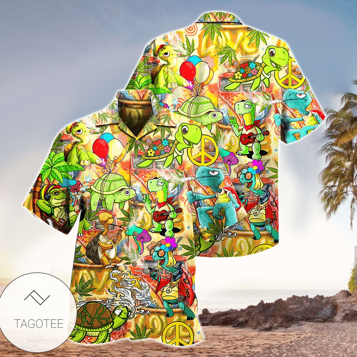 Hippie Vintage Trippy Mushroom Aloha 2022 Authentic Hawaiian Shirts