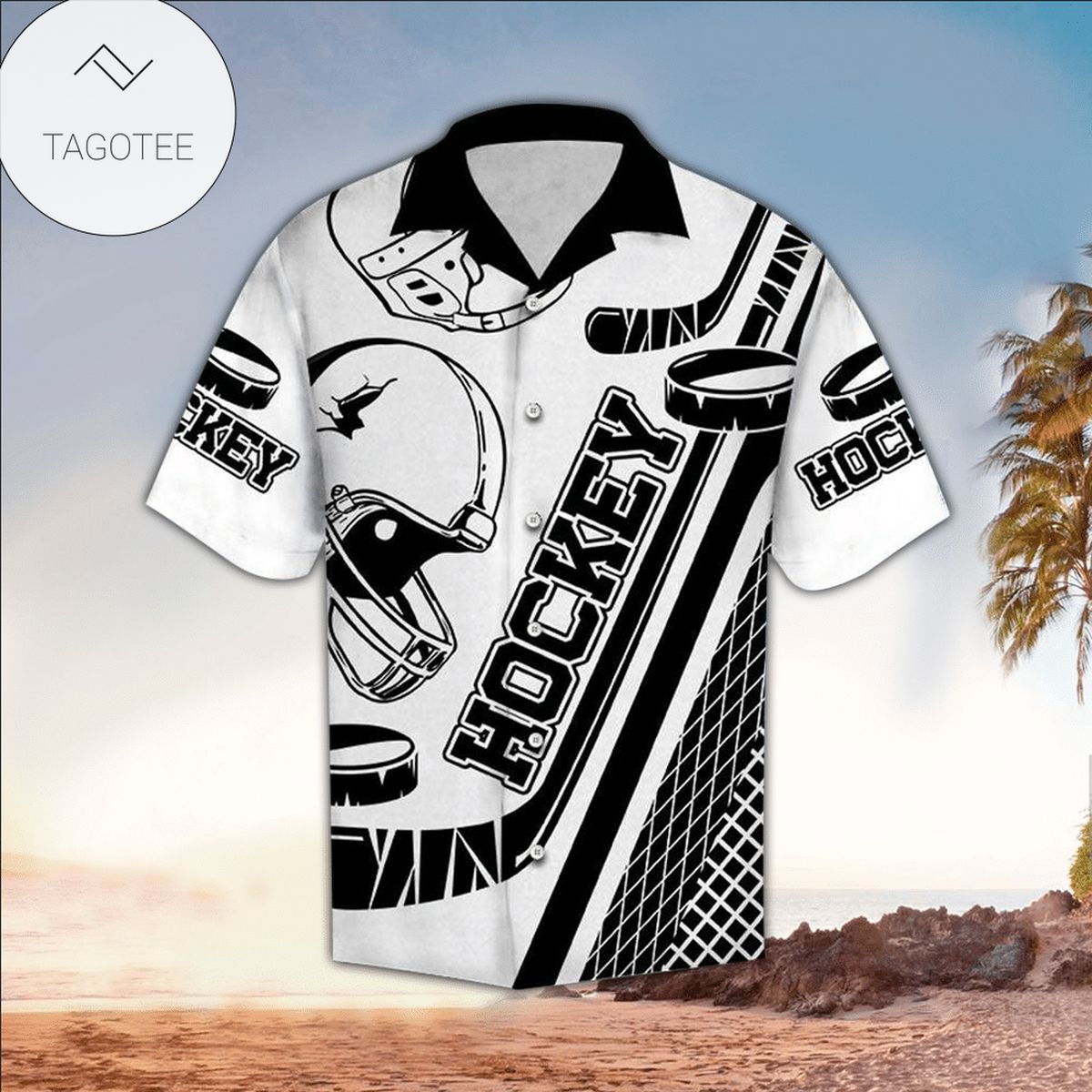 Hockey And Beer For Life Tropical 2022 Authentic Hawaiian Shirts