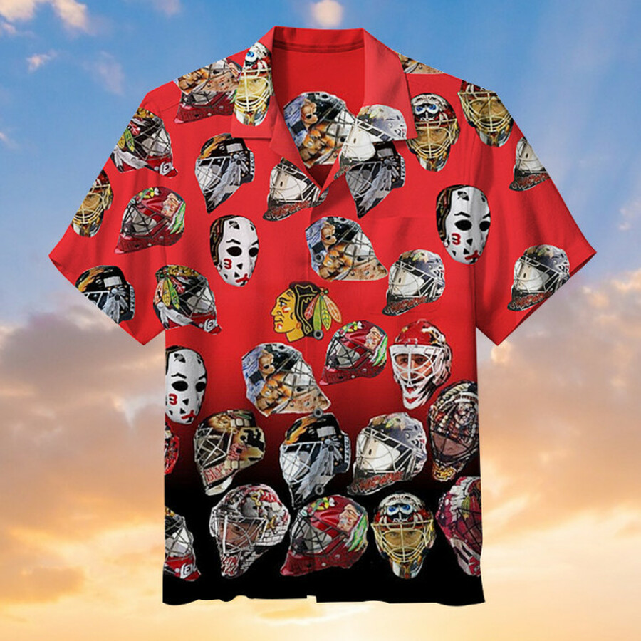 Hockey Mask Hawaiian Shirt For Men Women