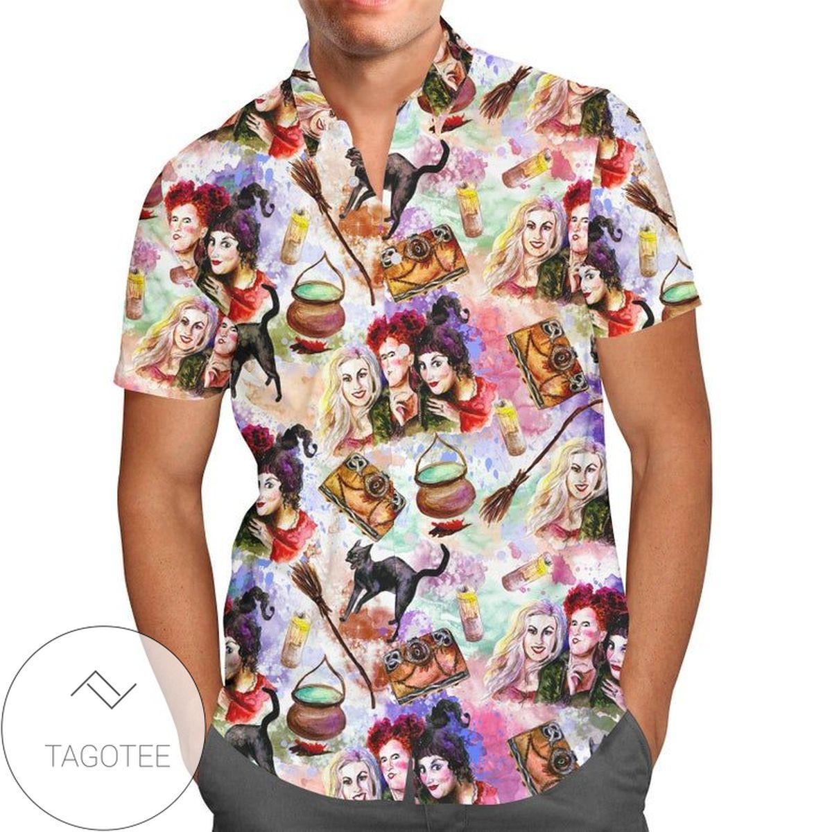 Hocus Pocus Hawaiian Shirt 3d T Shirt