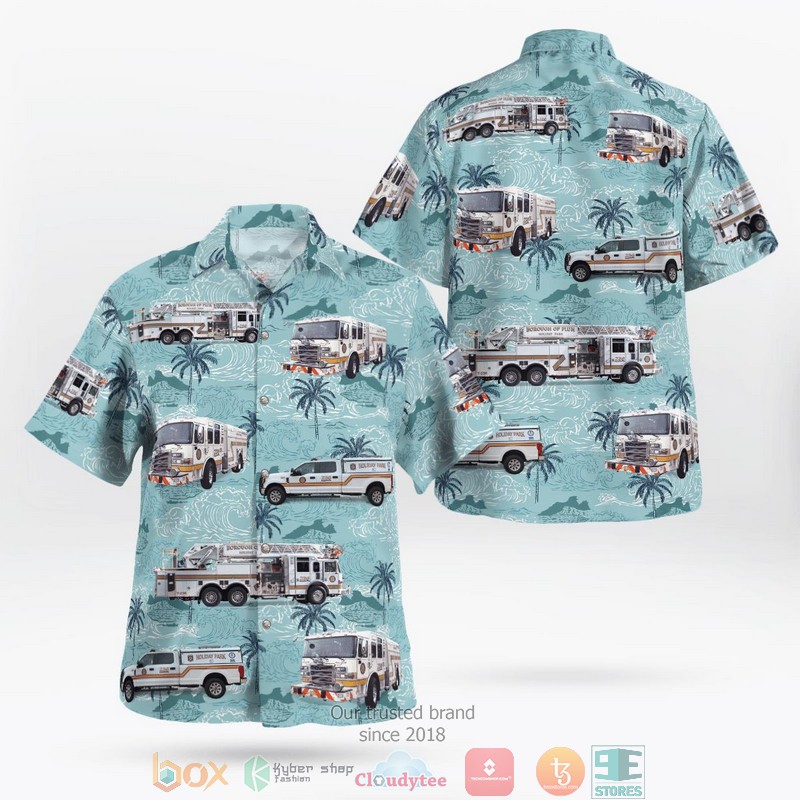 Hollands Midden Netherlands Brandweer Hollands Midden Hawaii 3D shirt