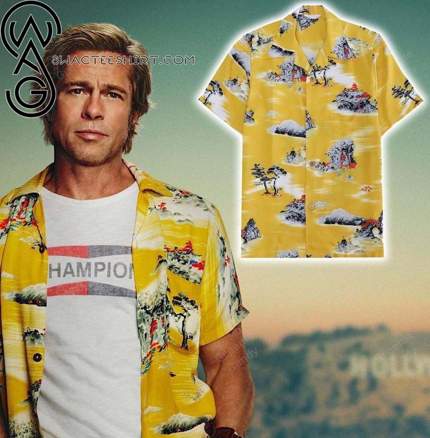 Horror Movie Characters Floral Tropical Full Printing Summer Hawaiian Shirt