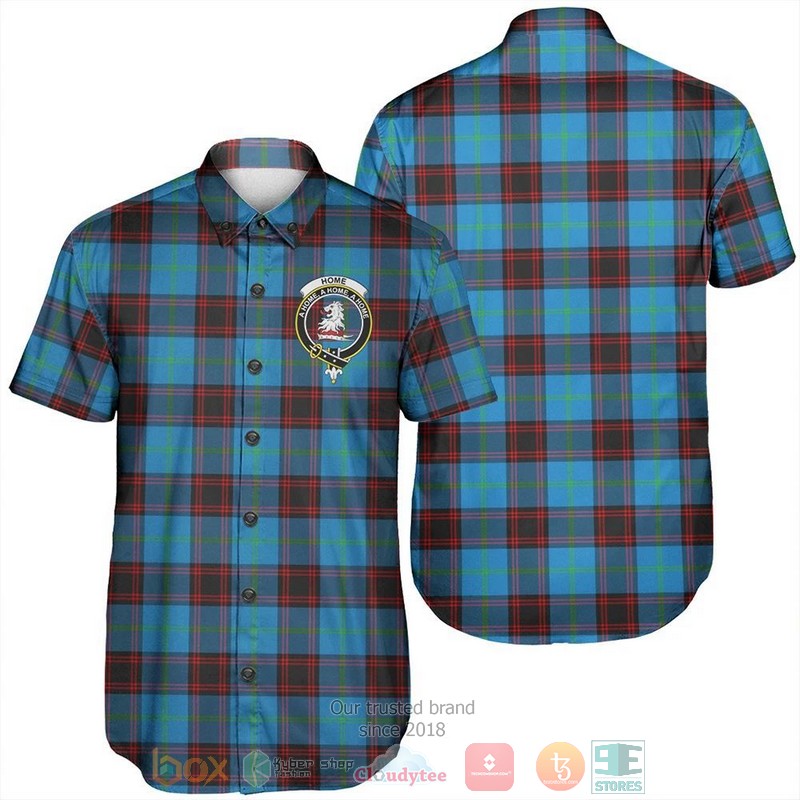 Home Modern Tartan Hawaiian Shirt