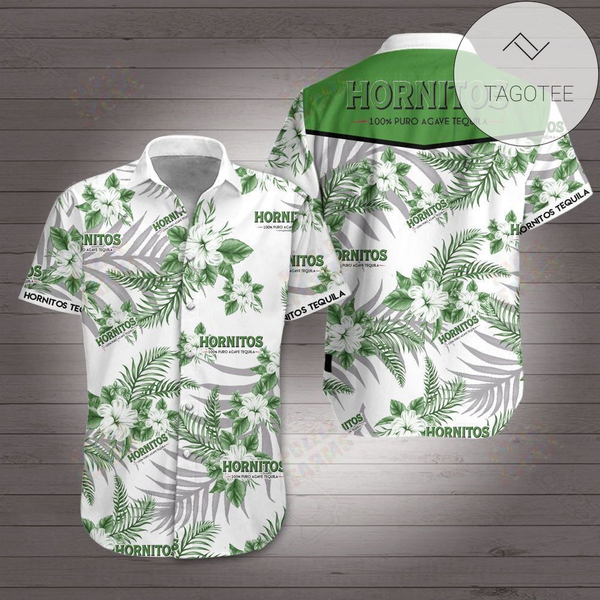 Hops And Craft Beer Hawaiian Graphic Print Short Sleeve Hawaiian Shirt