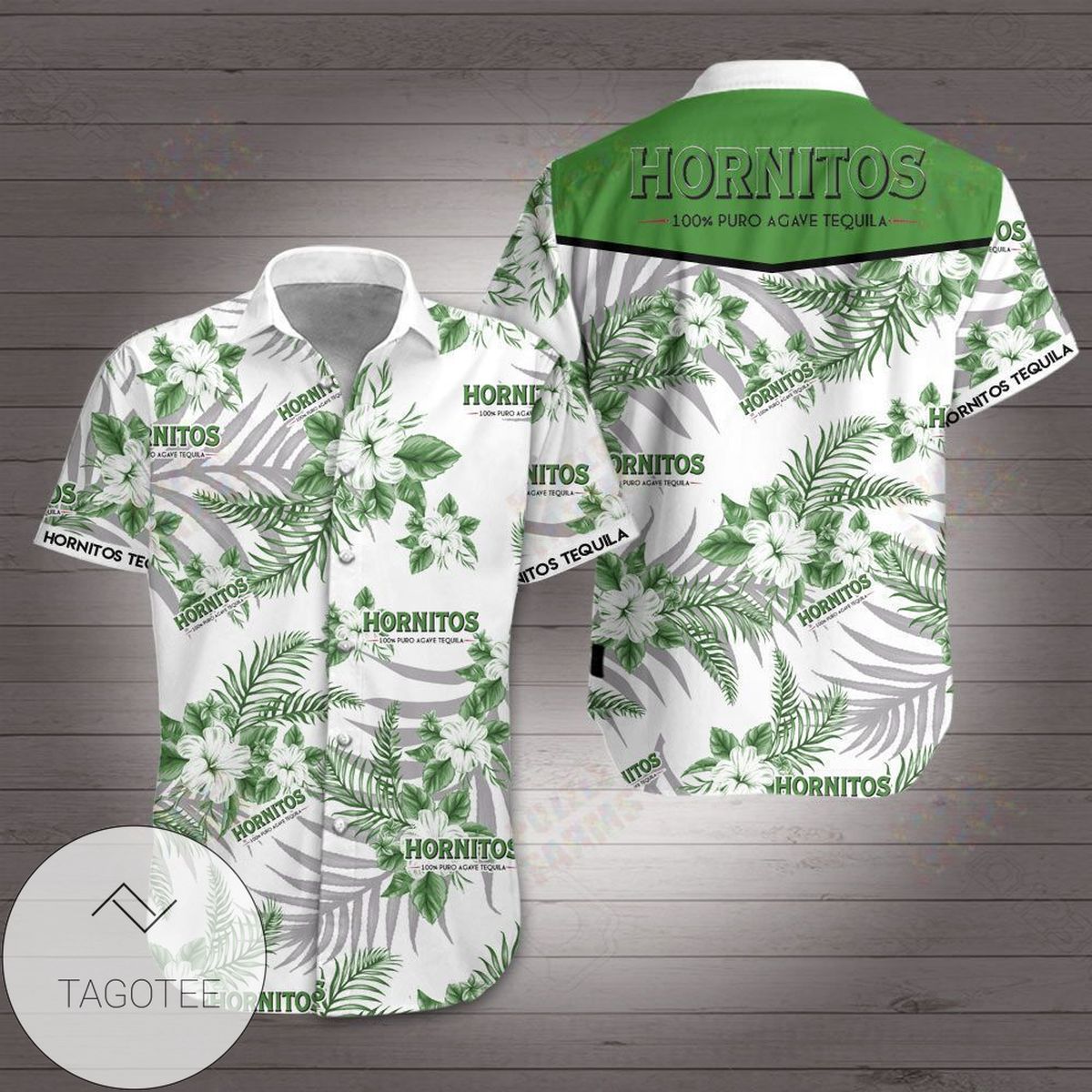 Hops And Craft Beer Hawaiian Graphic Print Short Sleeve Hawaiian Shirt