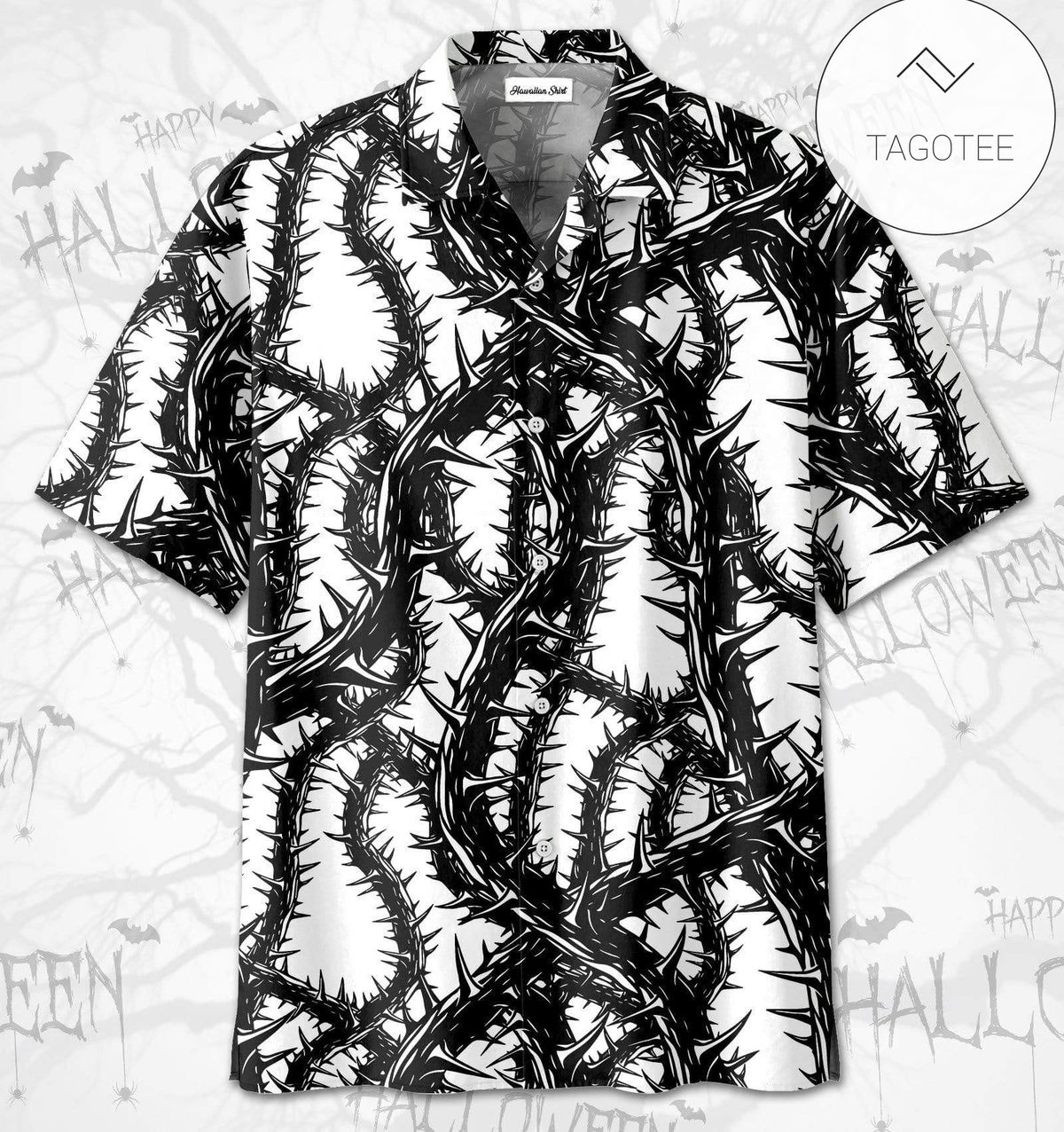 Hornitos Tequila Hawaiian Graphic Print Short Sleeve Hawaiian Casual Shirt