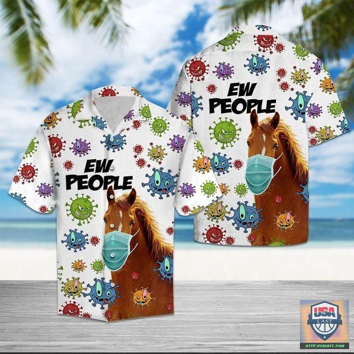 Horse King In The Fire Hawaiian Shirt For Men Women