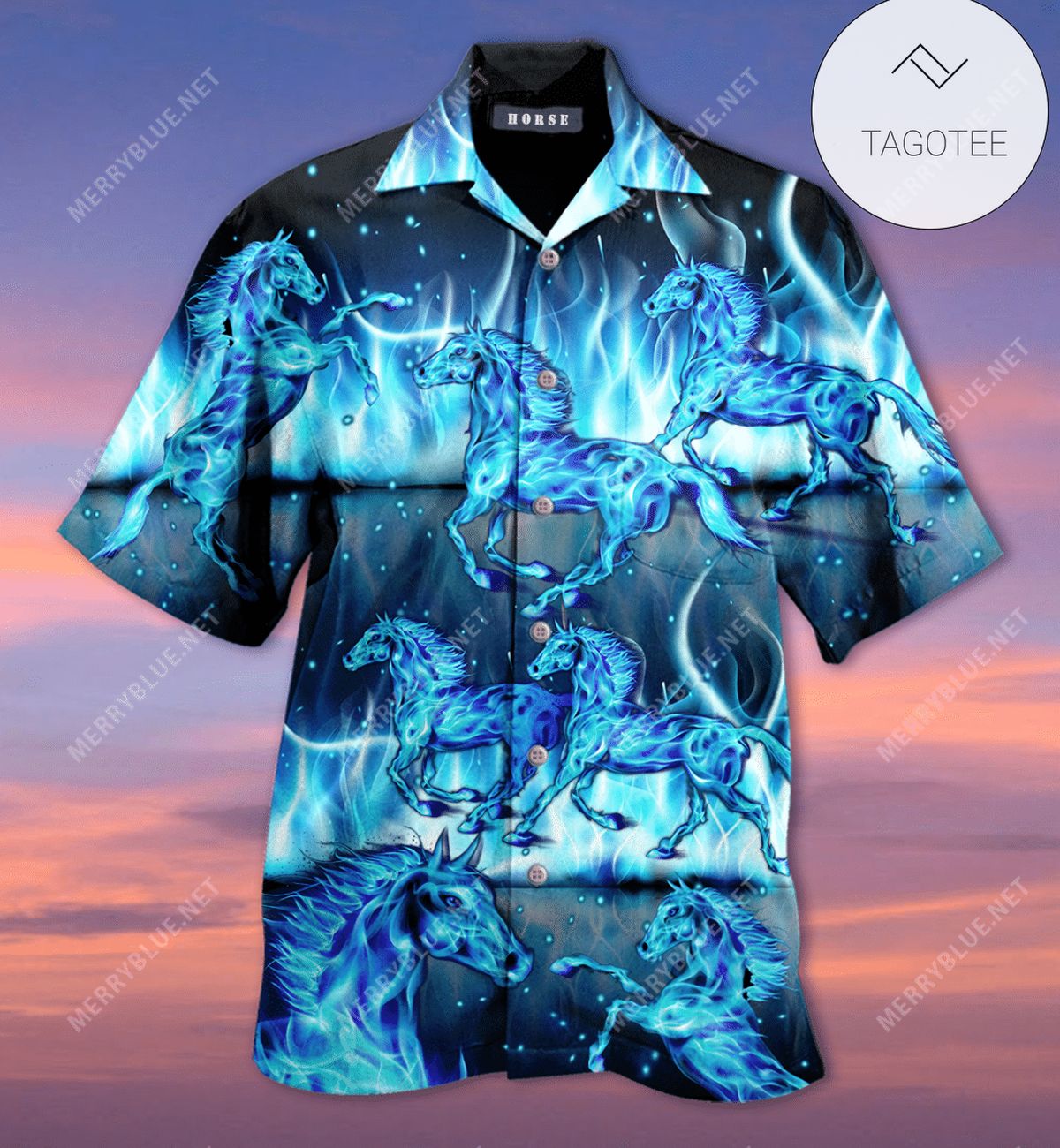 Horse Hawaiian Shirt Horse Pattern 3d Brown Horse Lover Hawaii Aloha Shirt