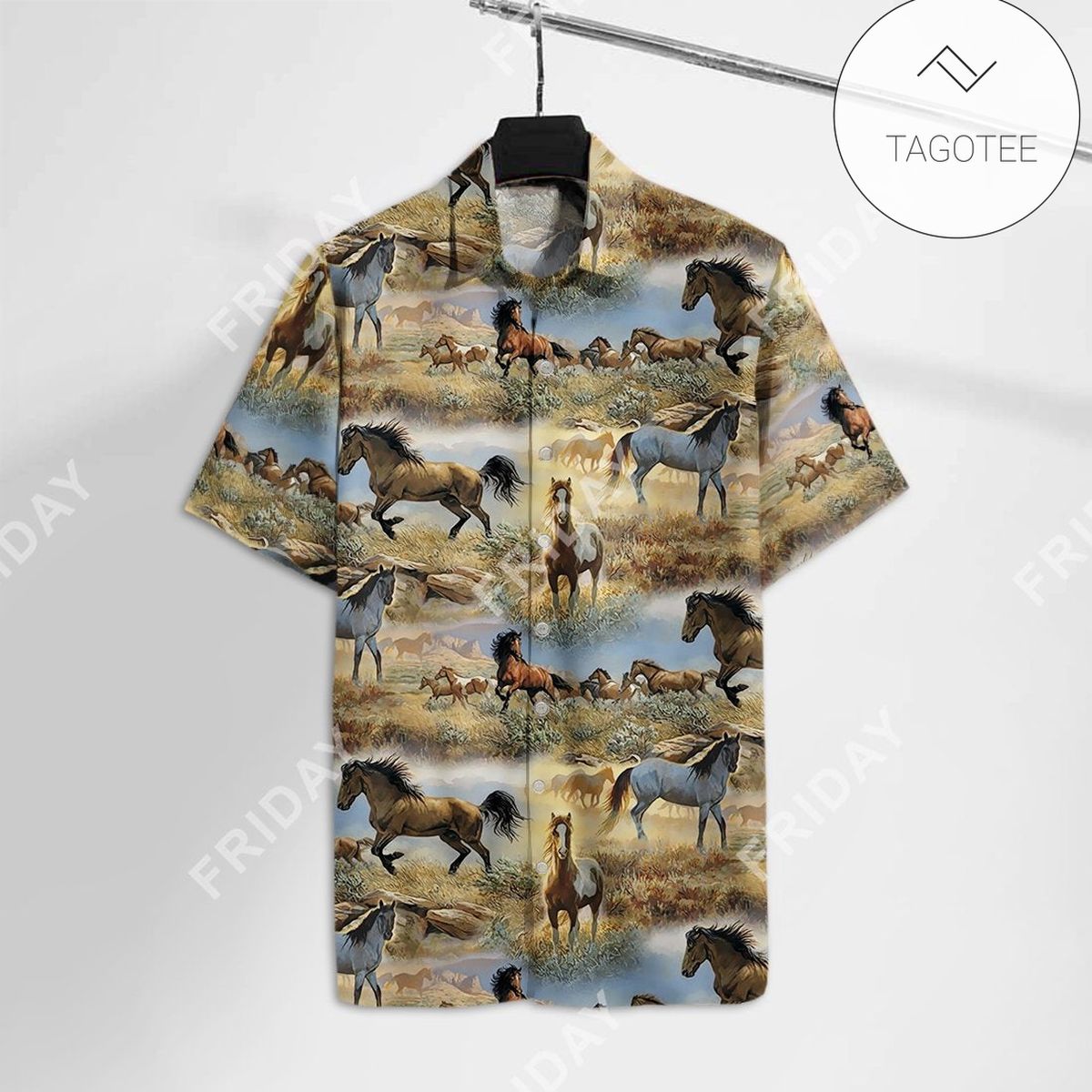 Horse Jesus Hawaiian Shirt Jesus Is My Savior Horse Riding Is My Thearpy Horse Lover Hawaii Aloha Shirt