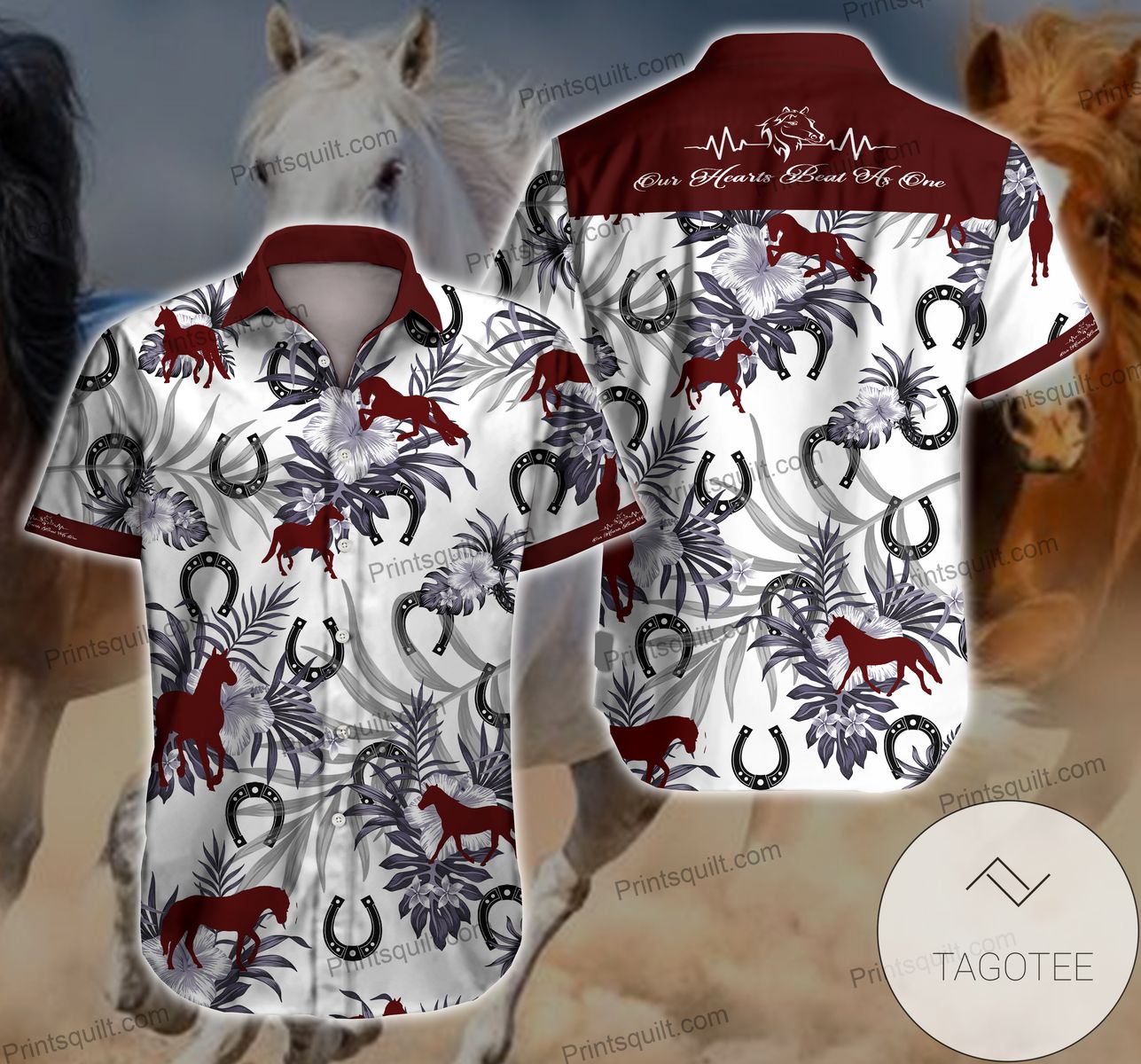 Horse Mandala For Men And Women Graphic Print Short Sleeve Hawaiian Casual Shirt