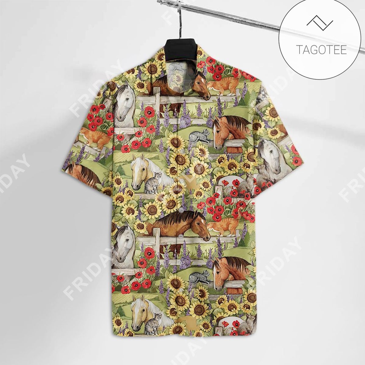 Hot Betty Boop Coca Cola Hawaiian Graphic Print Short Sleeve Hawaiian Casual Shirt