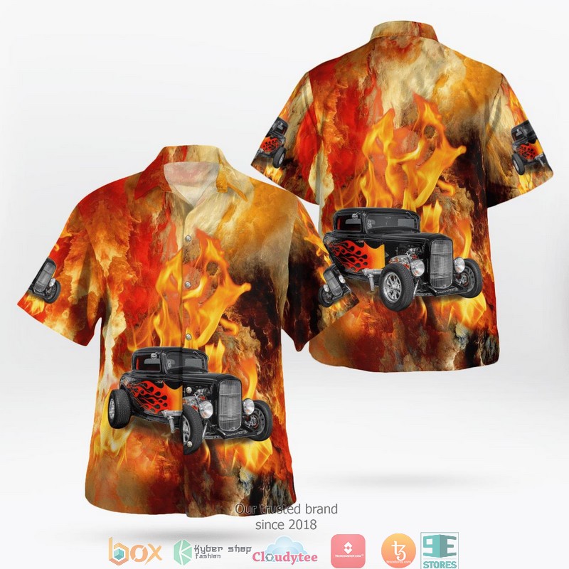 Hot Rod Hawaiian Shirt