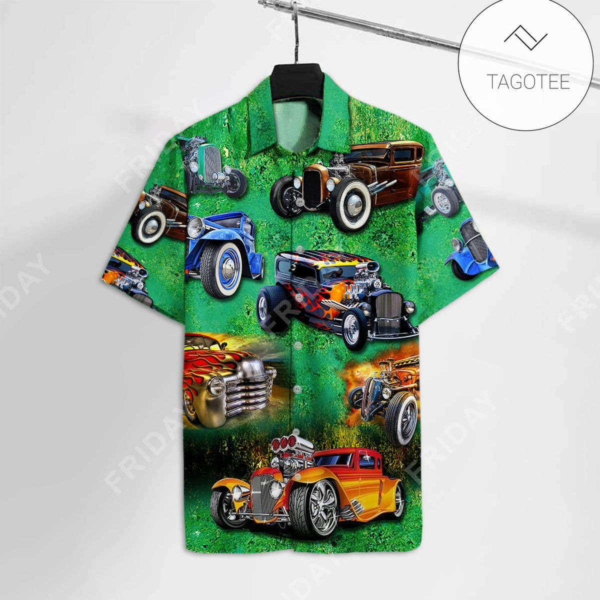 Hot Rod Hawaiian Shirt One Hot Piece Of American Steel Guts Glory And Speed Hawaii Aloha Shirt