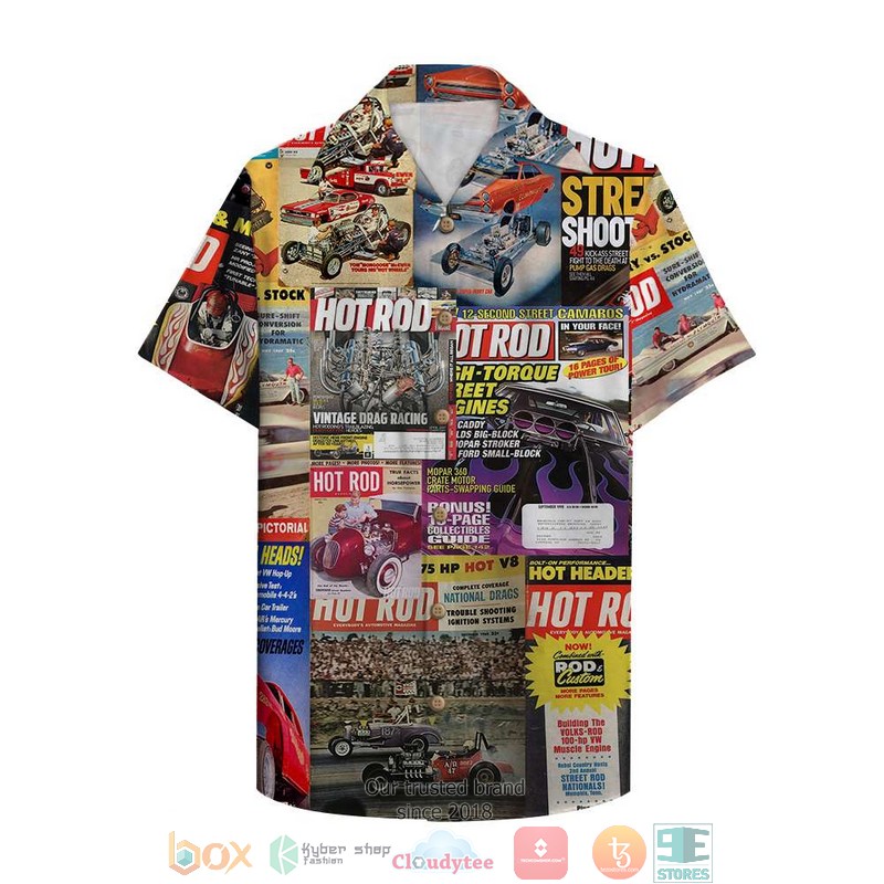 Hot Rod Short Sleeve Hawaiian shirt