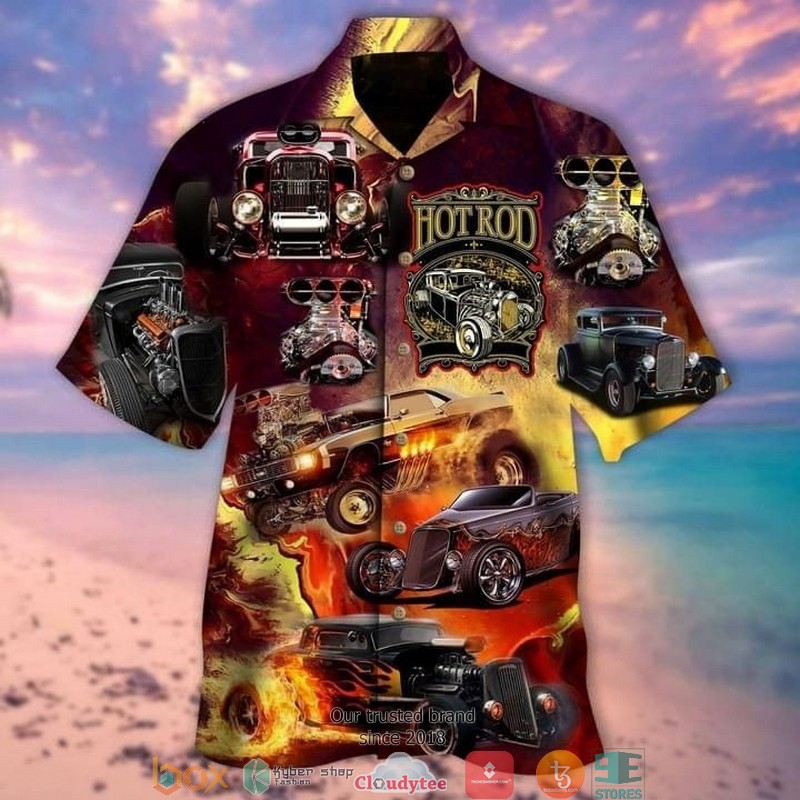 Hot Rod Magazine Hawaiian Shirt