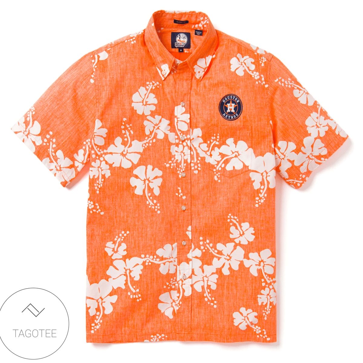 Houston Astros Hawaiian Shirt Houston Astros Baseball Orange Black Hawaii Aloha Shirt