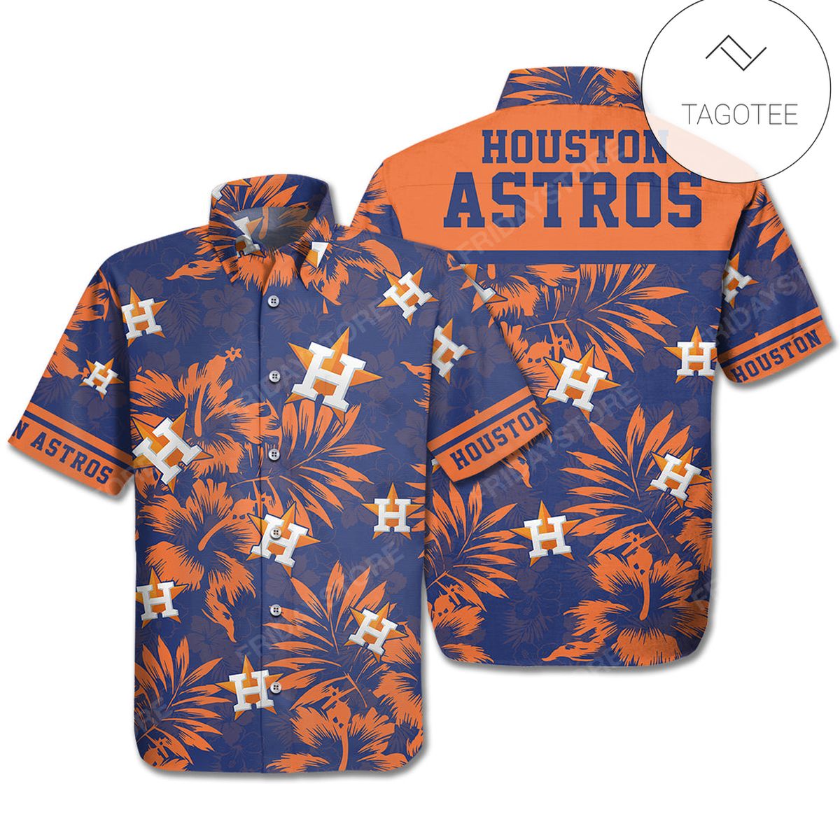 Houston Astros 50th State Hawaiian Shirt