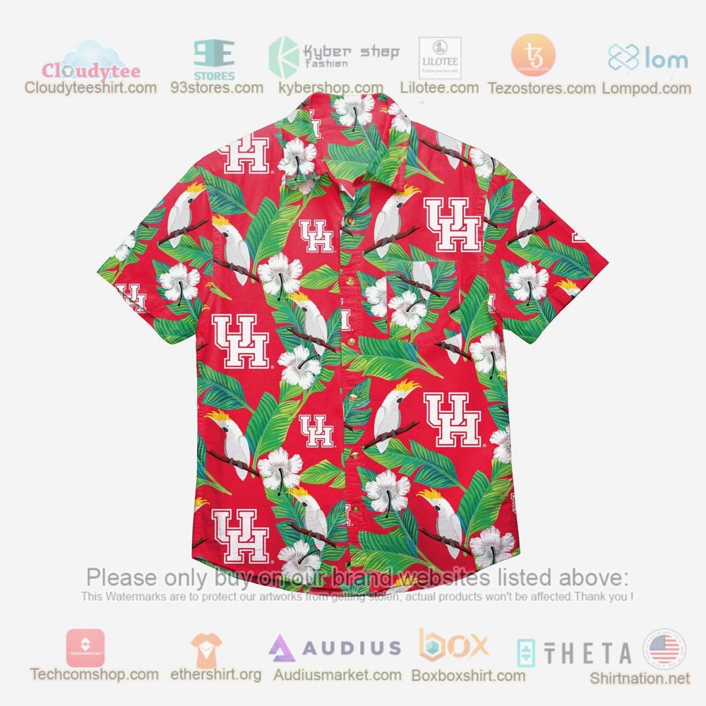 Houston Astros Scenic Button-Up Hawaiian Shirt