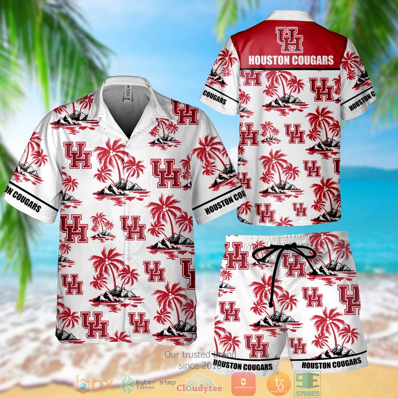 Hot Rod Skull Hot Rod Palm Tree Pattern Hawaiian Shirt