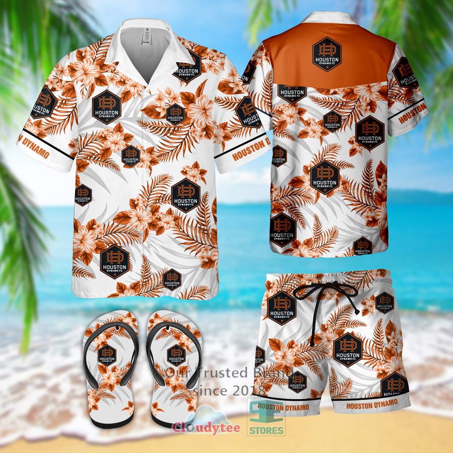 Houston Astros Reyn Spooner Scenic Orange Hawaiian Shirt