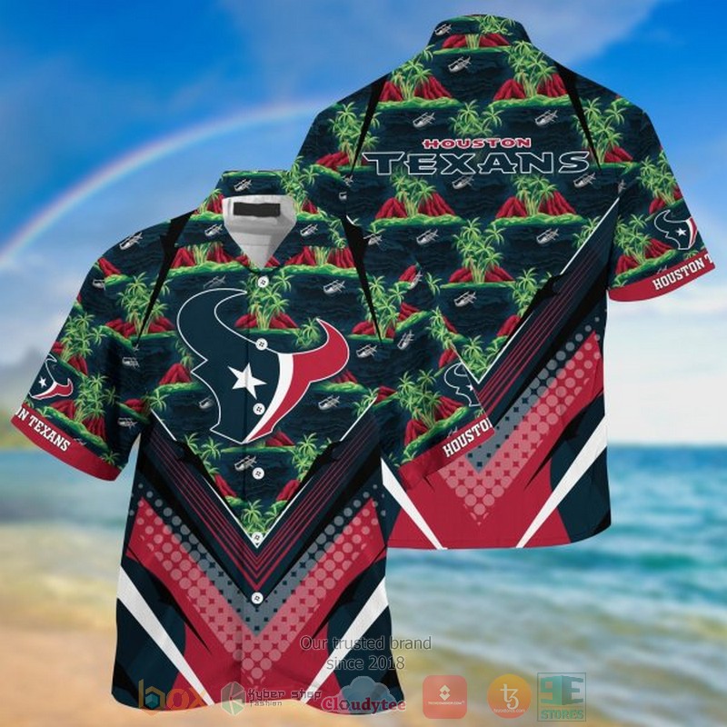 Houston Texans Mickey Mouse NFL Hawaiian Shirt, Short