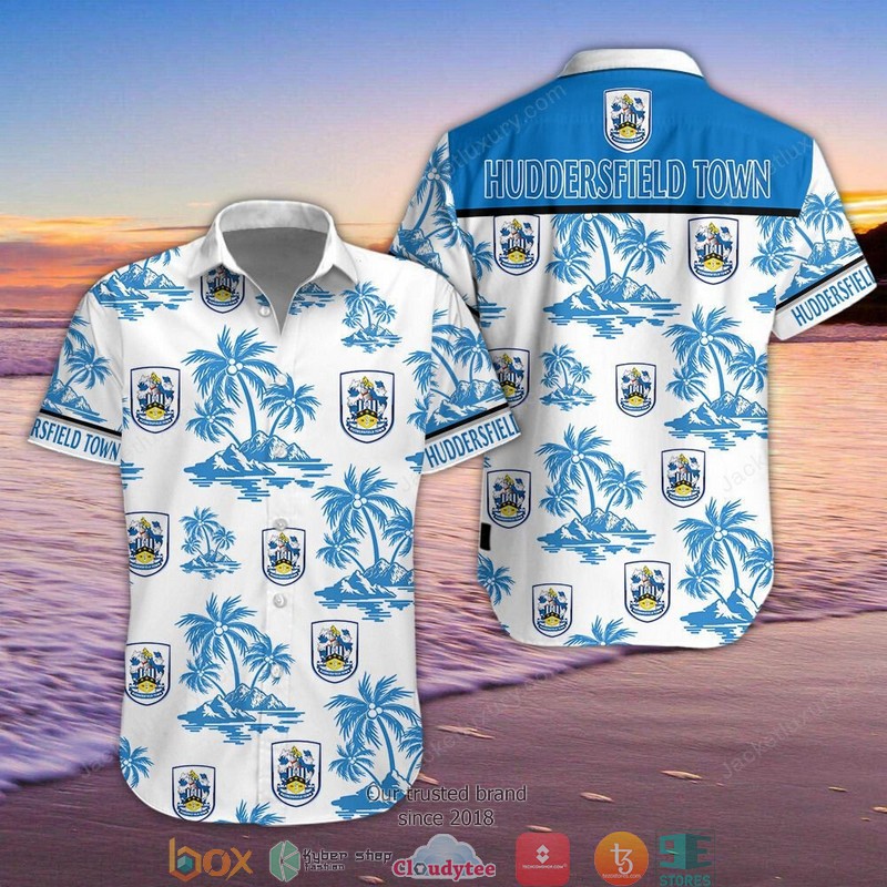 Huddersfield Town A.F.C Hawaiian Shirt, Beach Short