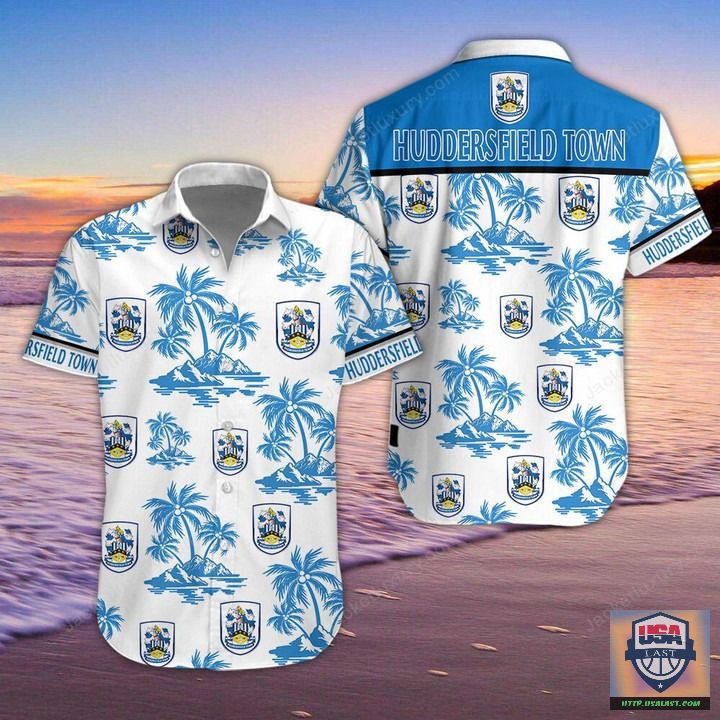 Huddersfield Town A.FC Aloha Hawaiian Shirt Beach Short