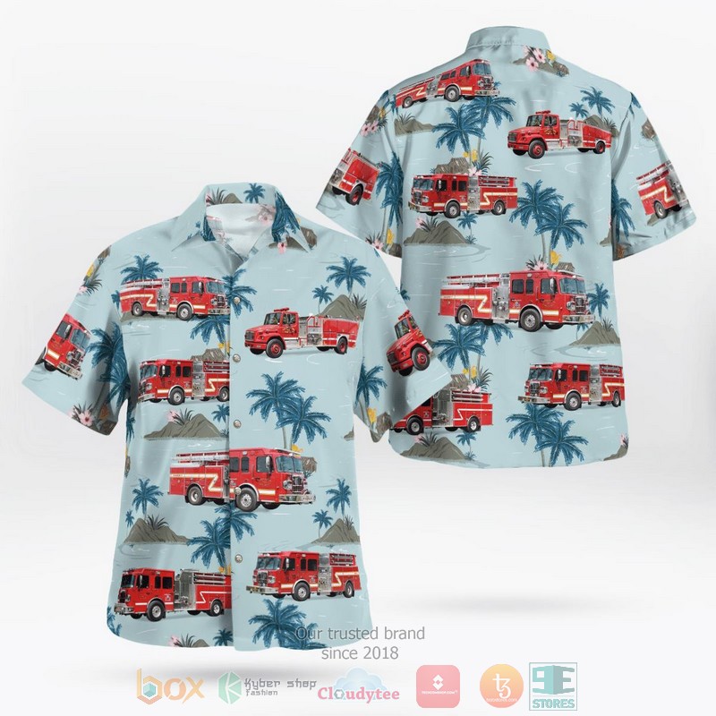 Howard Bison Hawaiian Shirt, Short