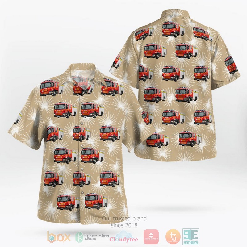 Hull Ambulance Service Hull Iowa Hawaiian Shirt