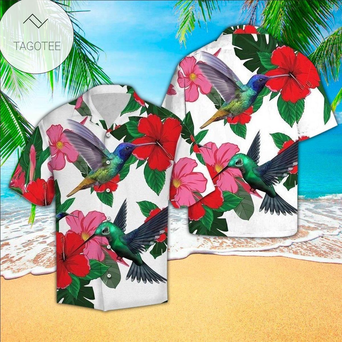 Hummingbirds Hawaiian Shirt Perfect Hummingbirds Clothing