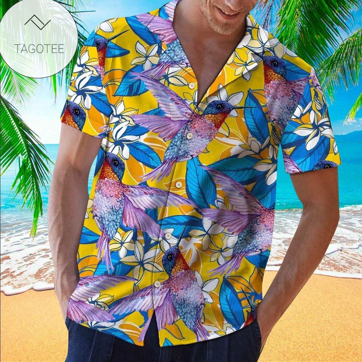 Hummingbirds Aloha Shirt Perfect Hawaiian Shirt For Hummingbirds Lover