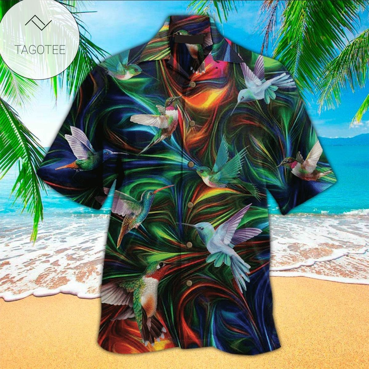 Hungry Thirsty Shark Hawaiian Shirt