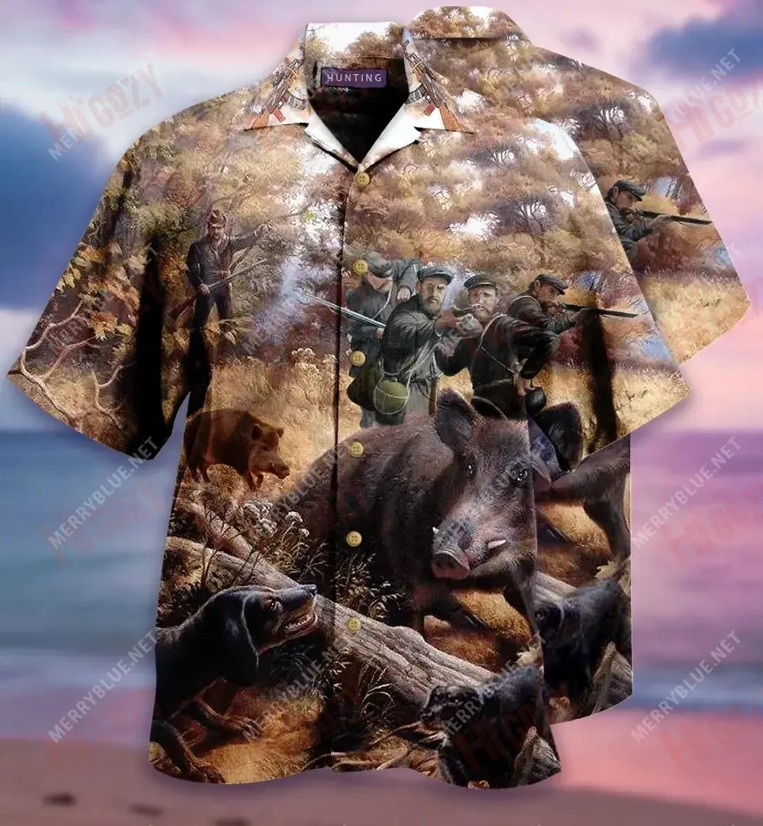 Hunting Deer Hawaiian Shirt For Men Women