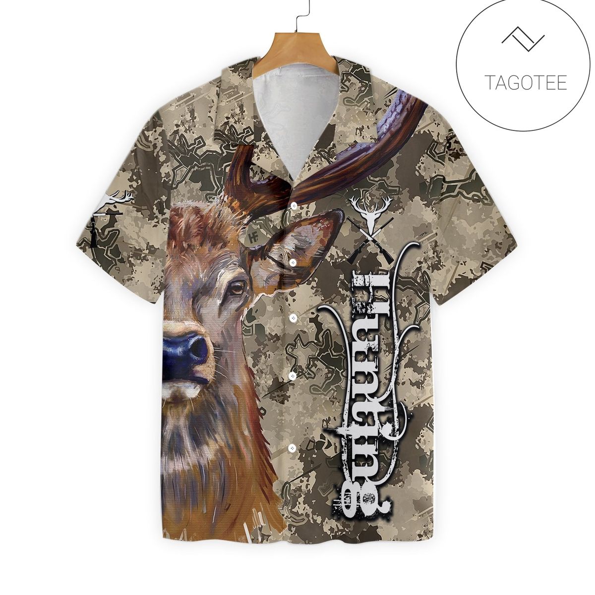 Hunting Shirt Deer Hunting Forest Hawaiian Shirt