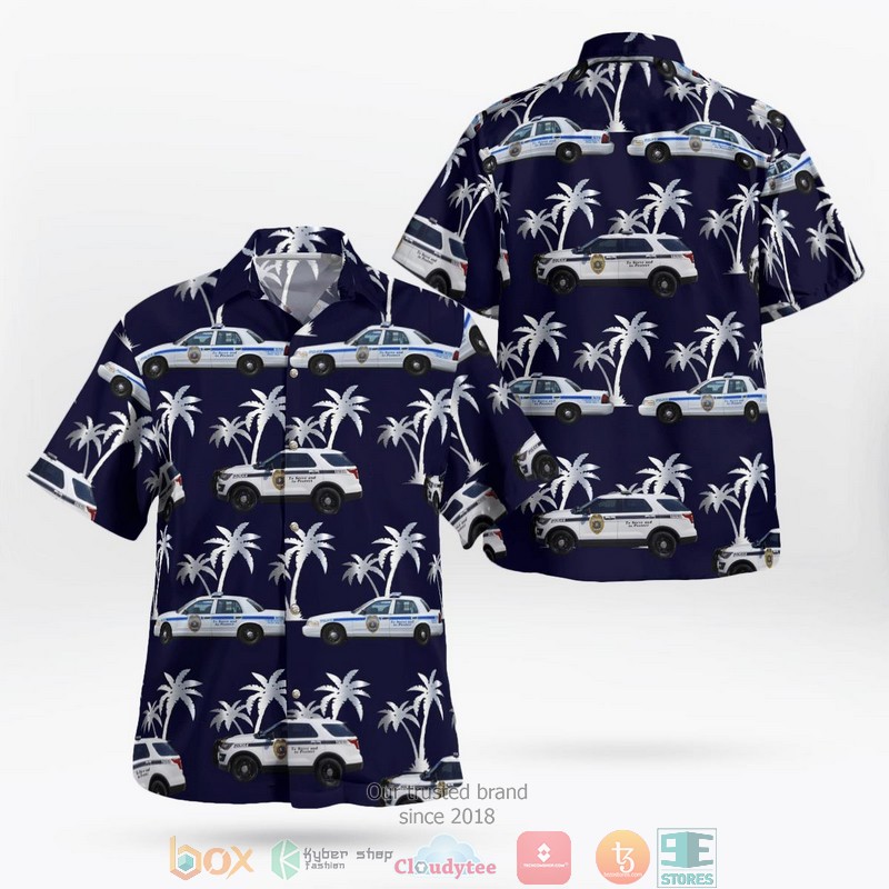 Huntsville Police Department Alabama Fleet Hawaiian Shirt