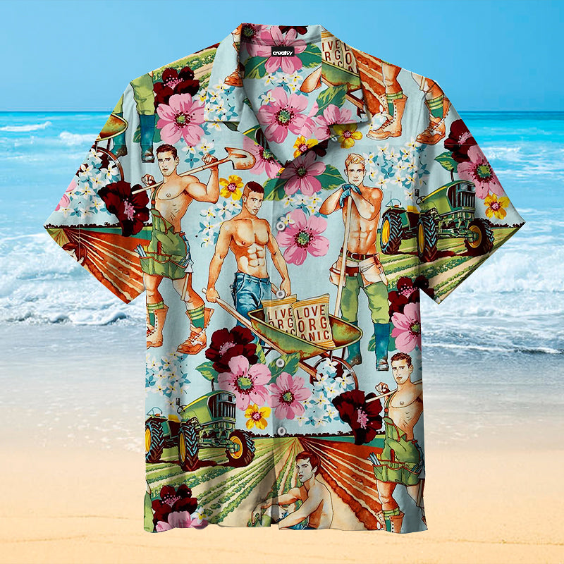 Hunky Ranch Hands Wrangler Hawaiian Shirt