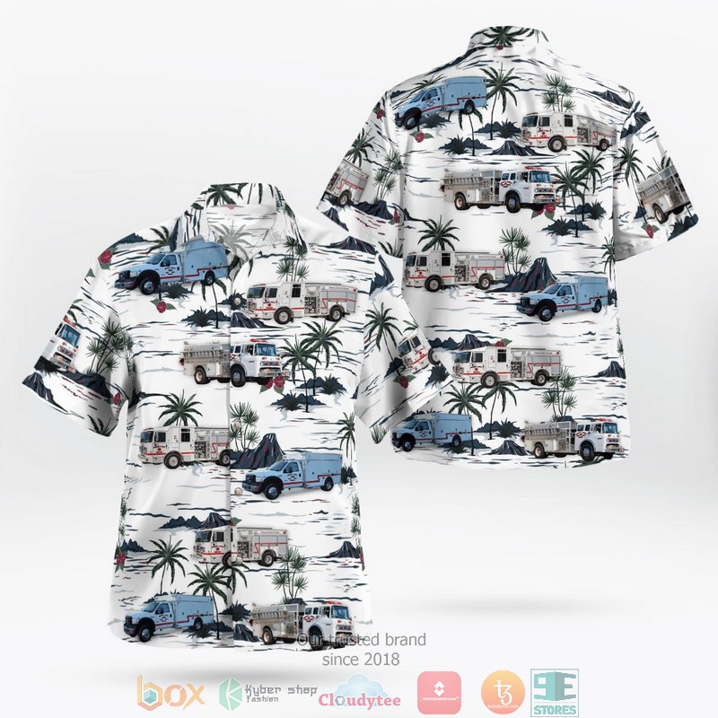 Imperial County Fire Department Hawaiian Shirt