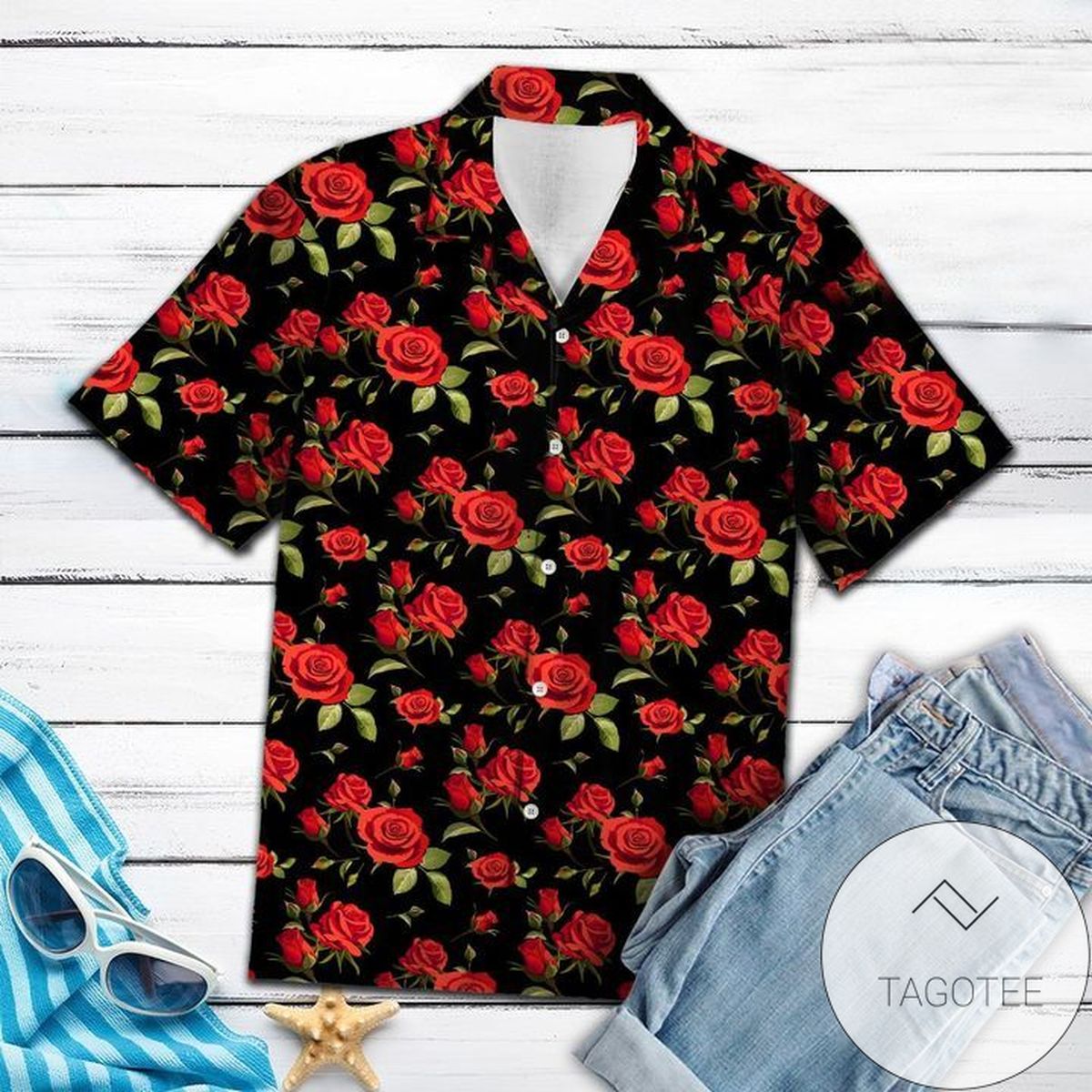 In A World Full Of Roses Be A Weed Hawaiian Aloha Shirts