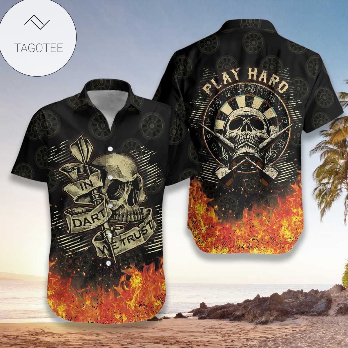 In Flames Hawaiian Shirt