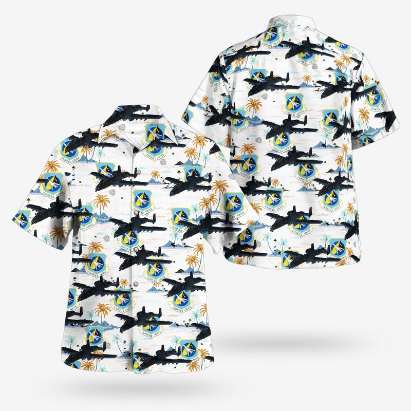 Indiana Air National Guard 122nd Fighter Wing Fairchild A-10C Thunderbolt II Hawaiian Shirt