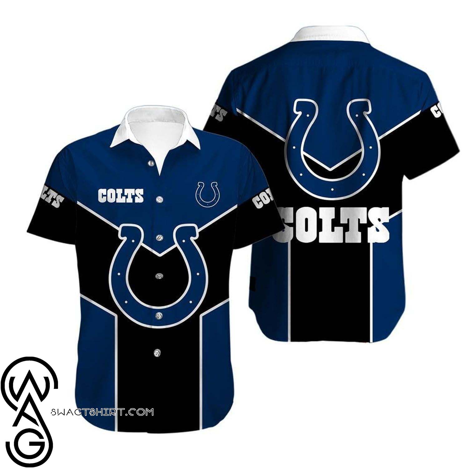 Indianapolis Colts Full Printing Hawaiian Shirt