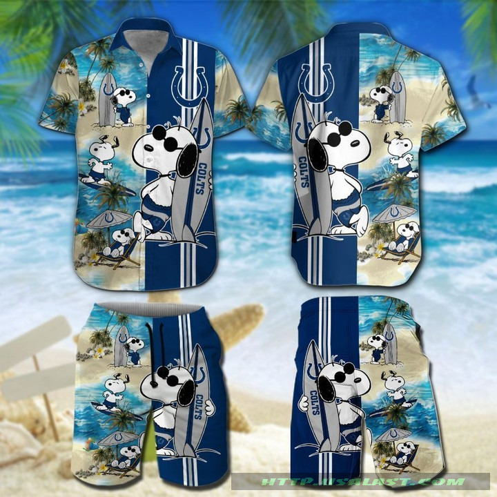 Indianapolis Colts Print Hawaiian Shirt 3D All Over Print Men Women Unisex Model 116