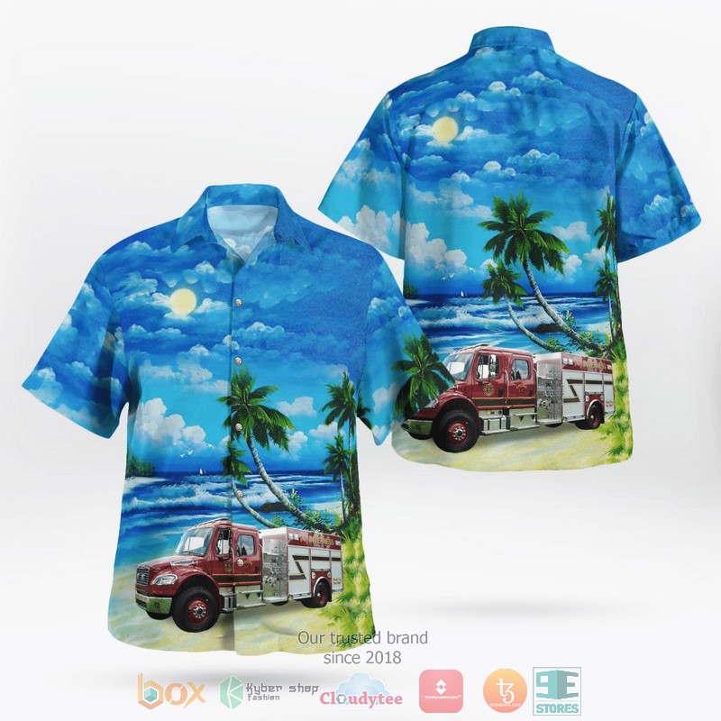 International Harvester 1954 IH Farmall Super C Hawaiian Shirt