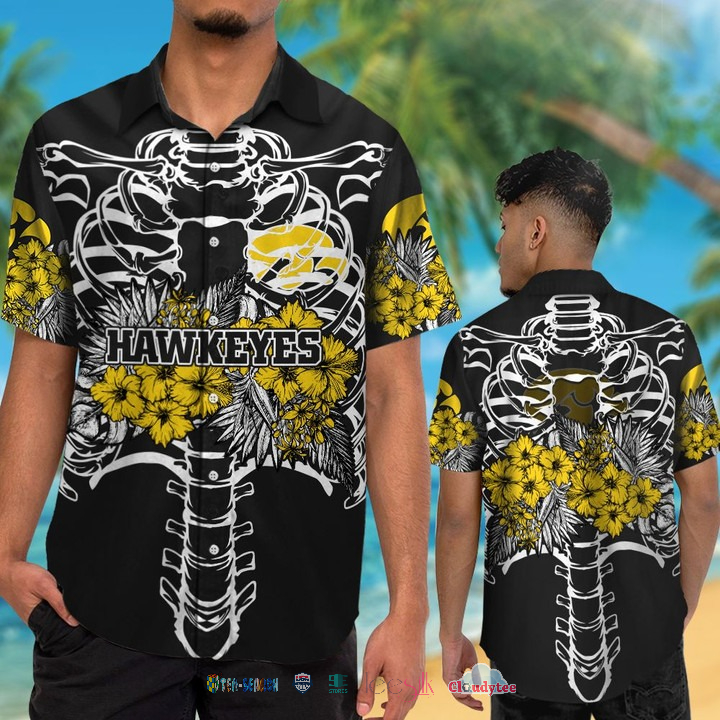 Iowa Hawkeyes NCAA Pirates Aloha Hawaiian Shirt