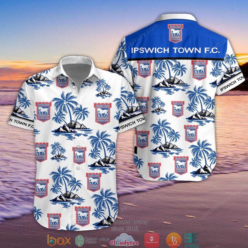 Ipswich Town Hawaiian shirt, Short