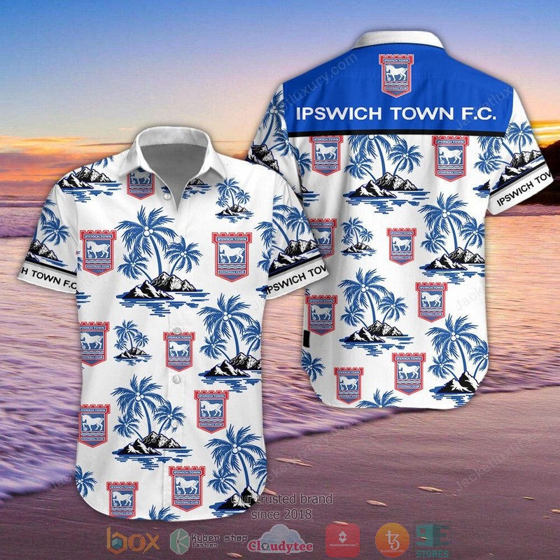 Ipswich Town Hawaiian shirt, Short