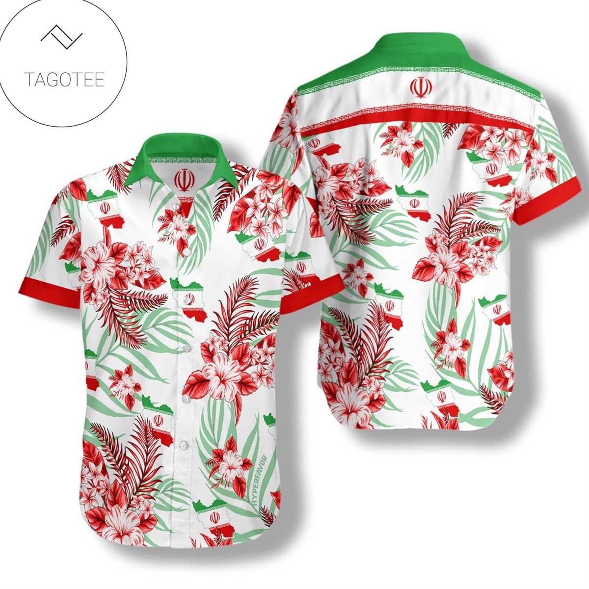 Ireland And Shamrock Hawaiian Shirt