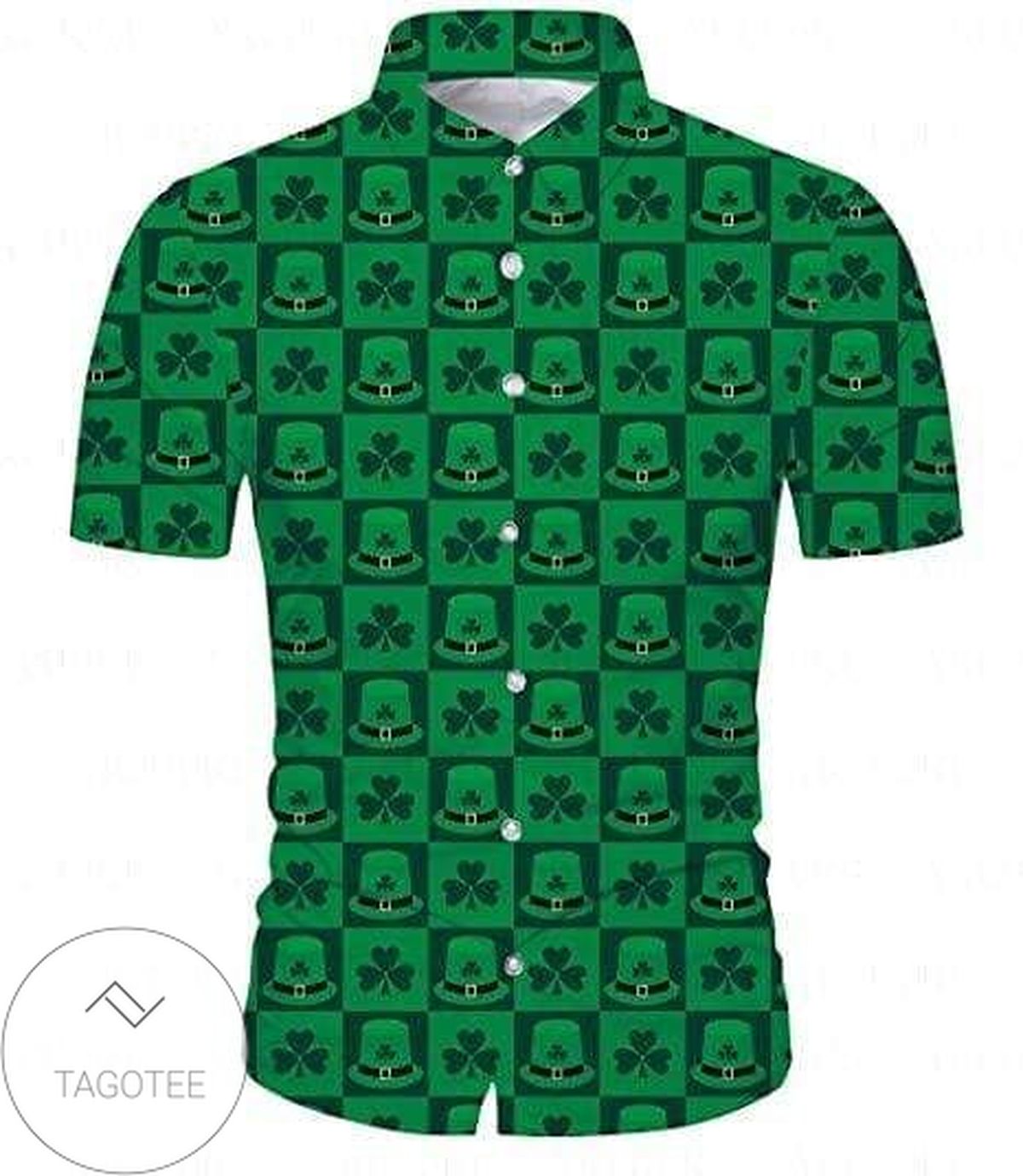 Irish Celtic Shamrock Cross Ireland Proud Hawaiian Shirt