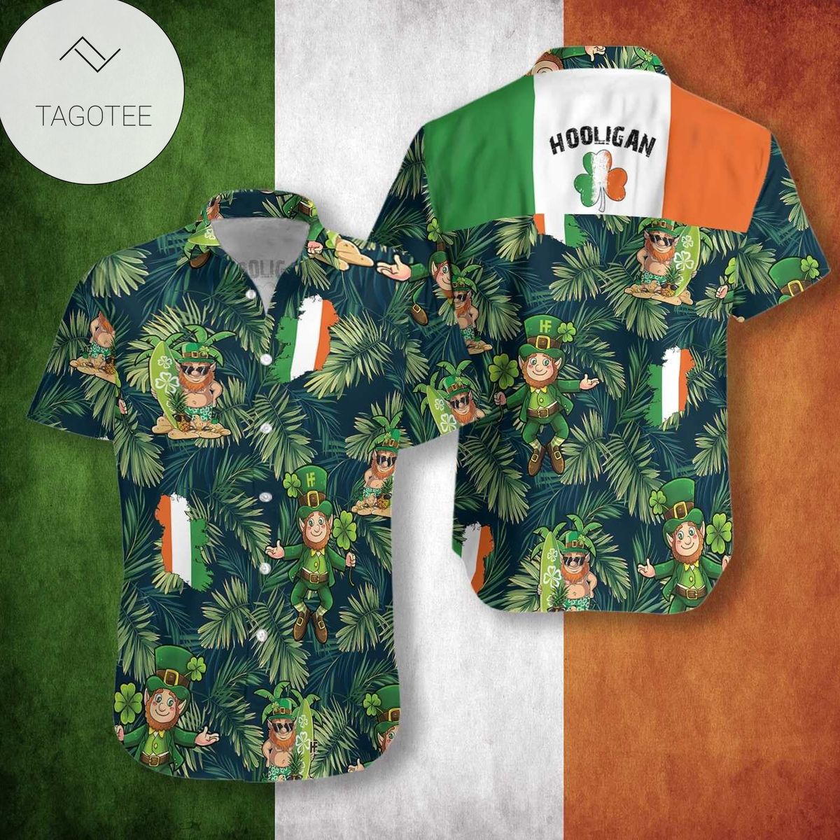 Irish Luck On St. Patrick’S Day Hawaiian Shirt